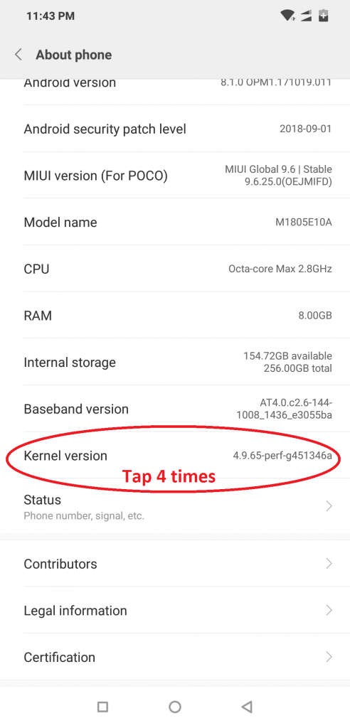how to test hardware in android