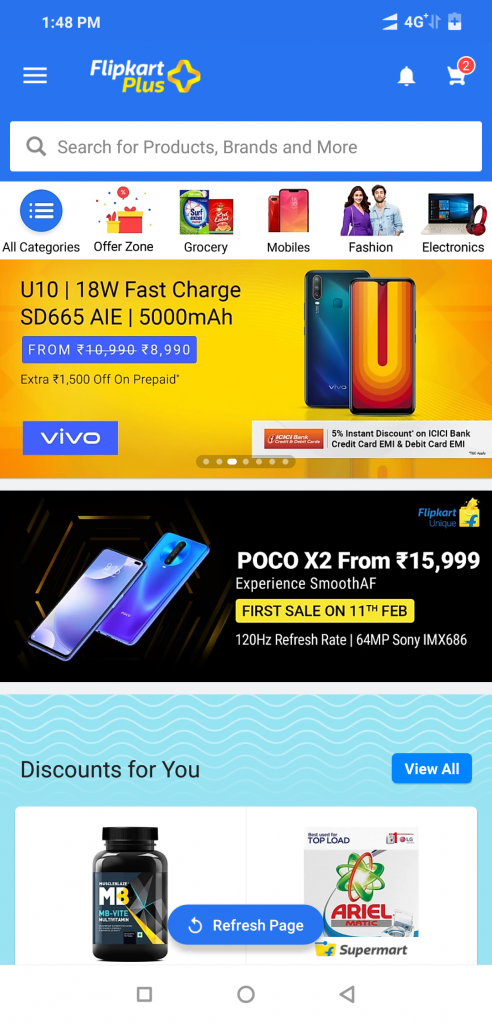 Poco x2 Flipkart