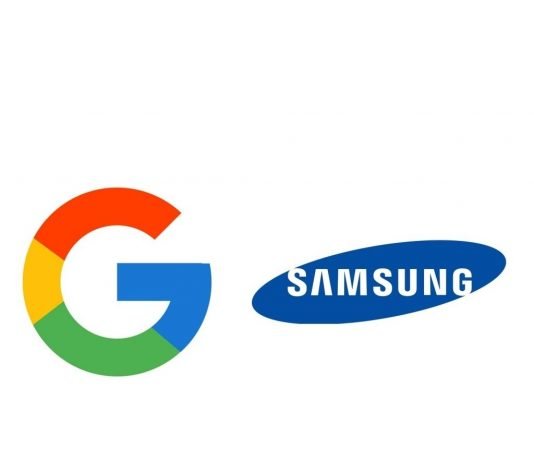 google samsung logo
