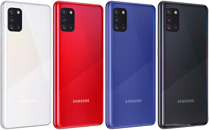 Samsung Galaxy A31 Colors