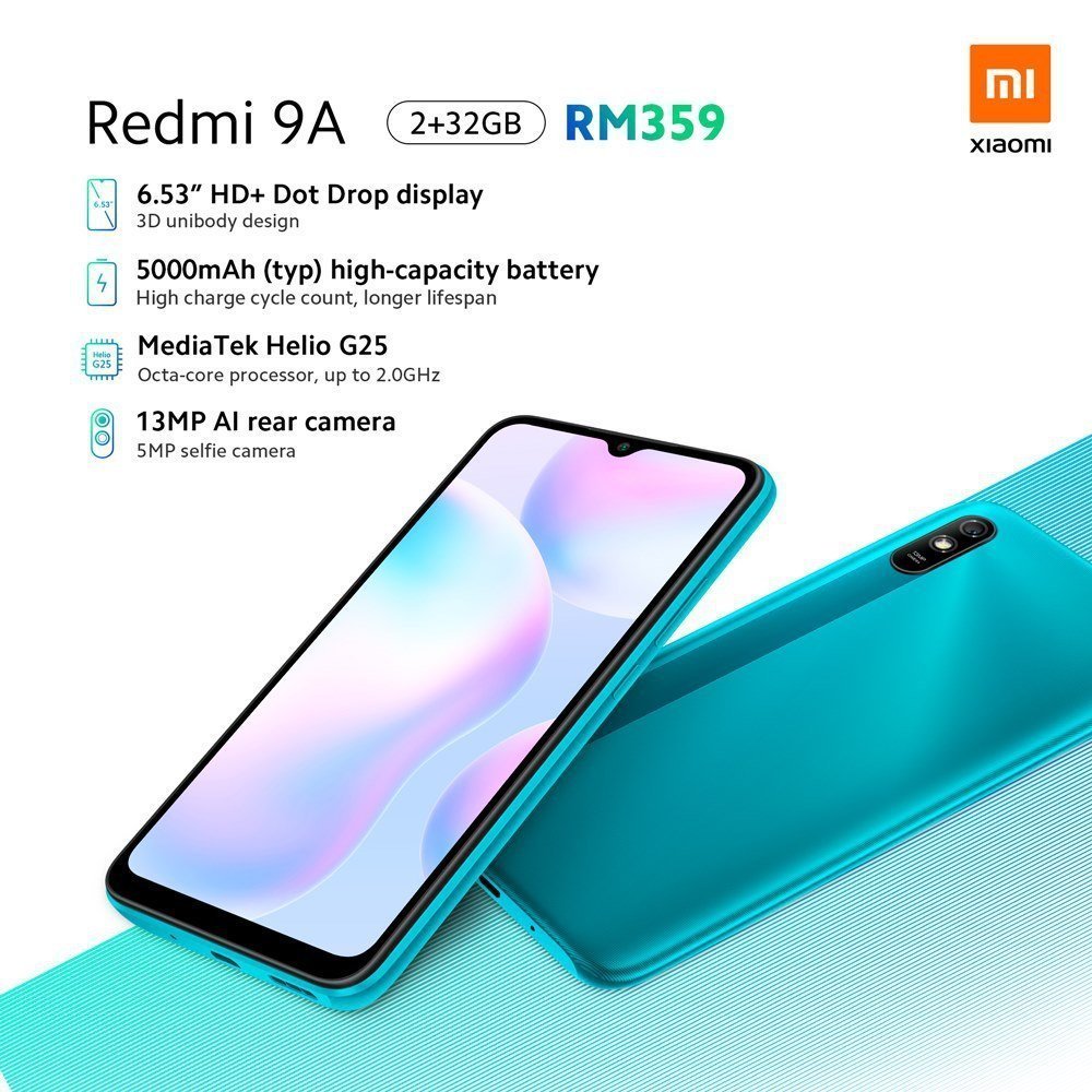 Redmi 9A Specs