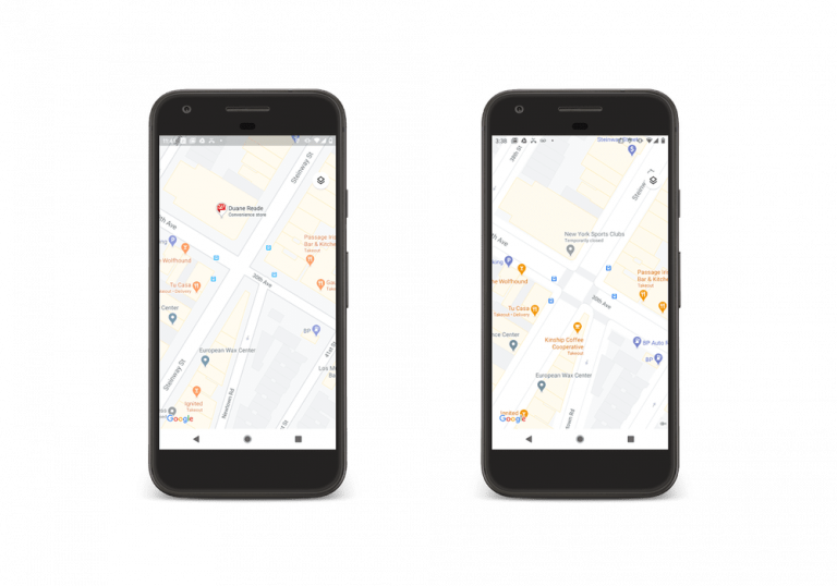 Google Map Redesign