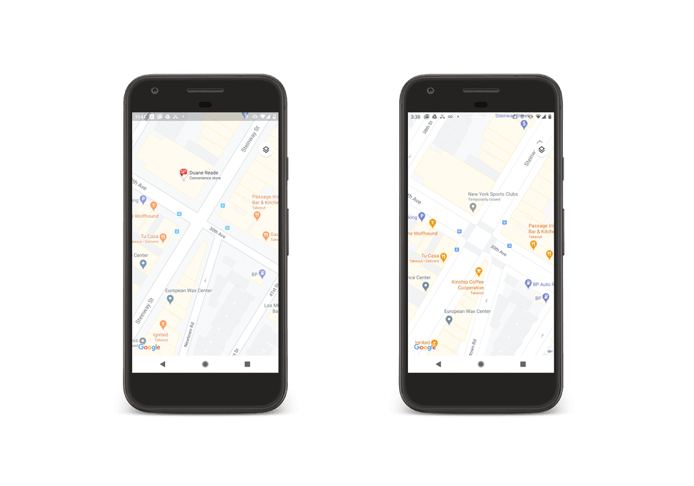 Google Map Redesign