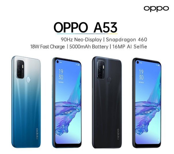 Oppo A53 Specs