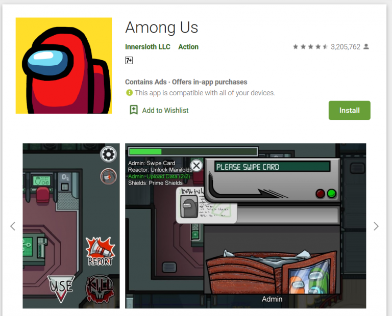 Among Us Mobile Game