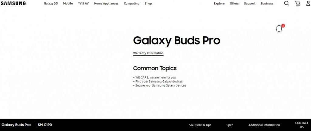 Samsung Galaxy Buds Pro