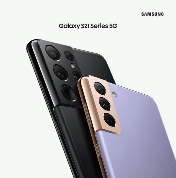 Samsung Galaxy S21 marketing render